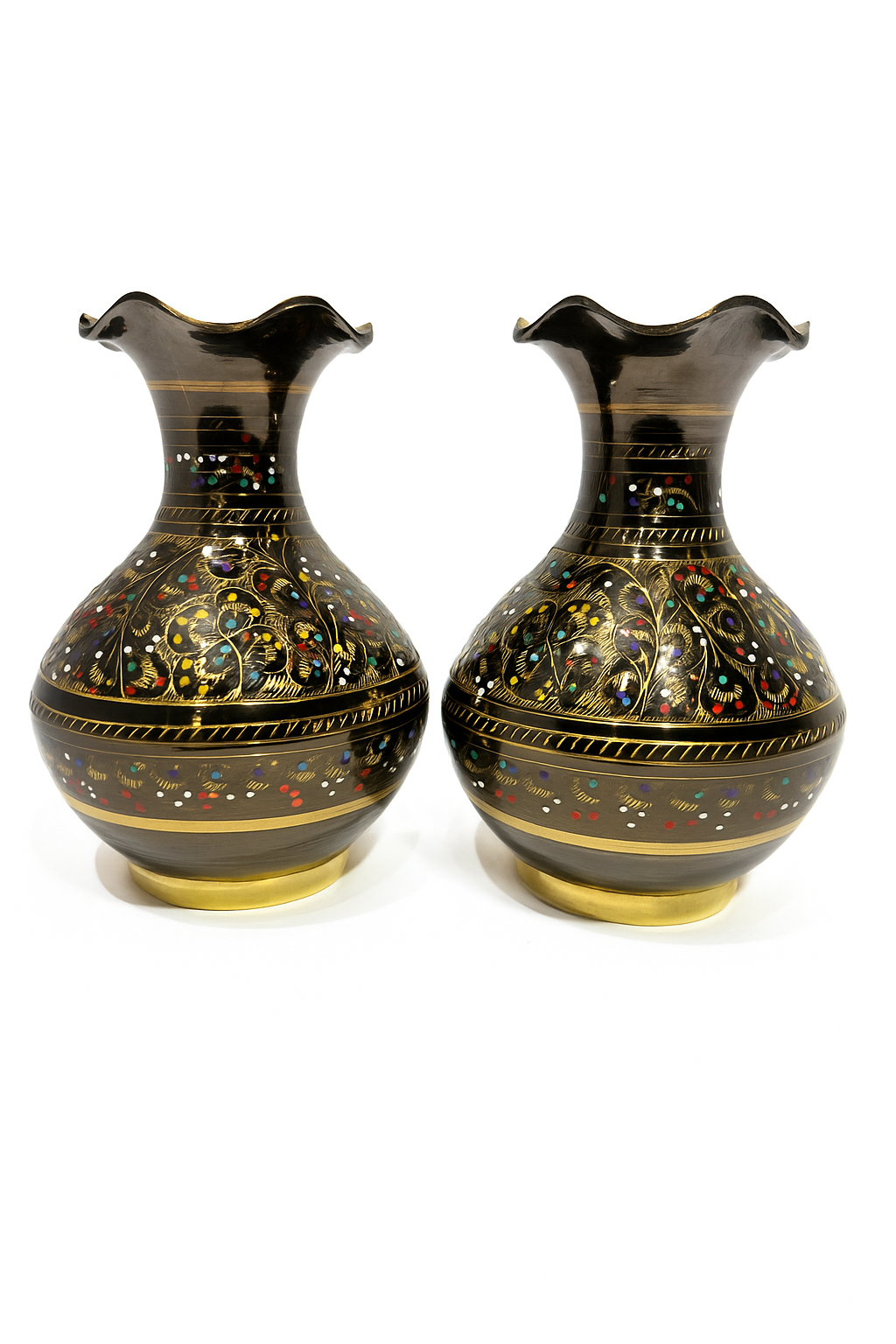 Metallic Elegance Vase Set