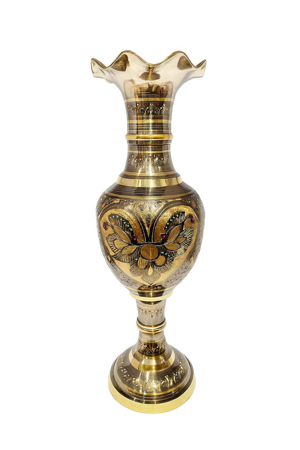 Golden Fleur Vase