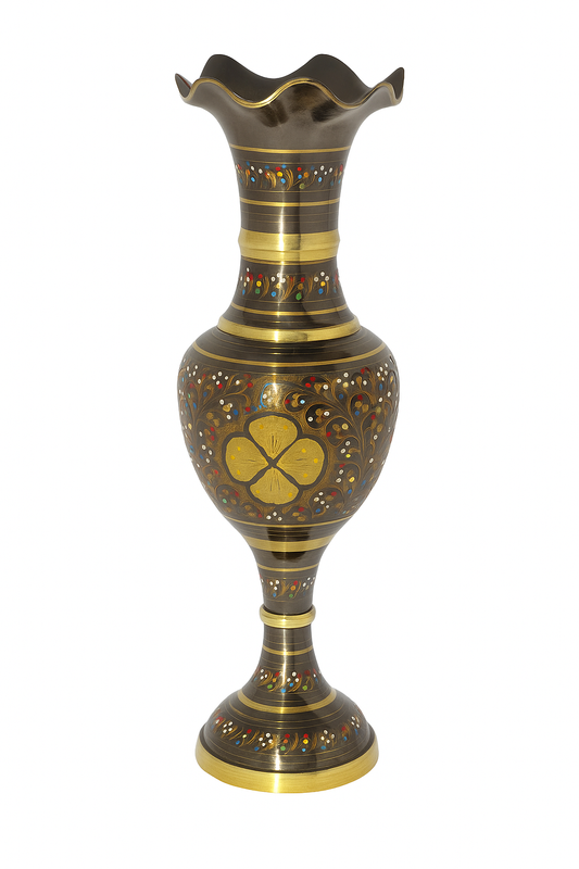 Brass Serenity Vase