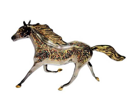 Handicrafted Brass Galloping Horse